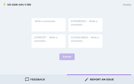 Kioskly Test Client Screen 3