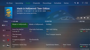 screenshot of Emby for Android TV