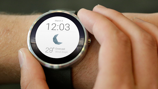 Android application Leaflet Clock screenshort