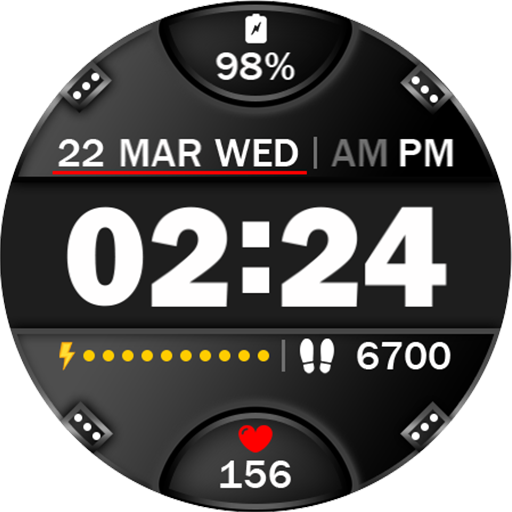 Digital Watch Face Key 015 logo
