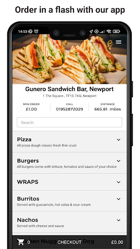 Gunero Sandwich Bar, Newport Screen 2
