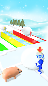 Snow Race: Snow Ball.IO