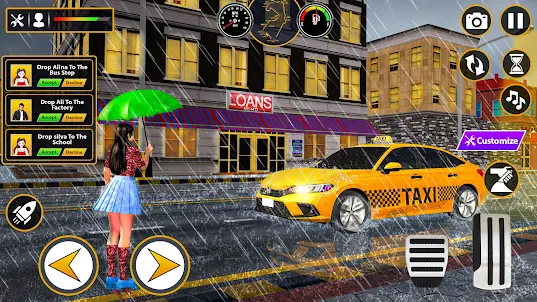 Real Taxi Driver Taxi Sim Game