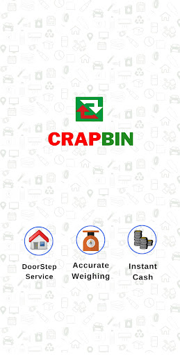Android application Crapbin: Scrap Pickup Service screenshort