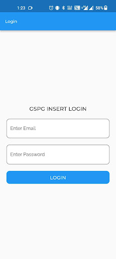 Android application GSPGInsertV3 screenshort