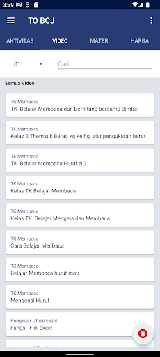 Android application TryOut Bimbel Cendekia Jakarta screenshort
