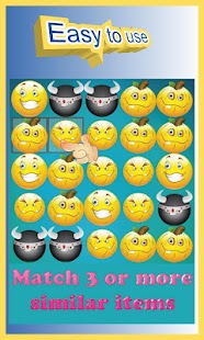 Emoji Boom - Free Match 3 Puzzle Game Screenshot