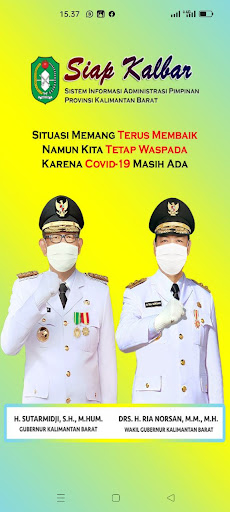 Android application SIAP KALBAR screenshort