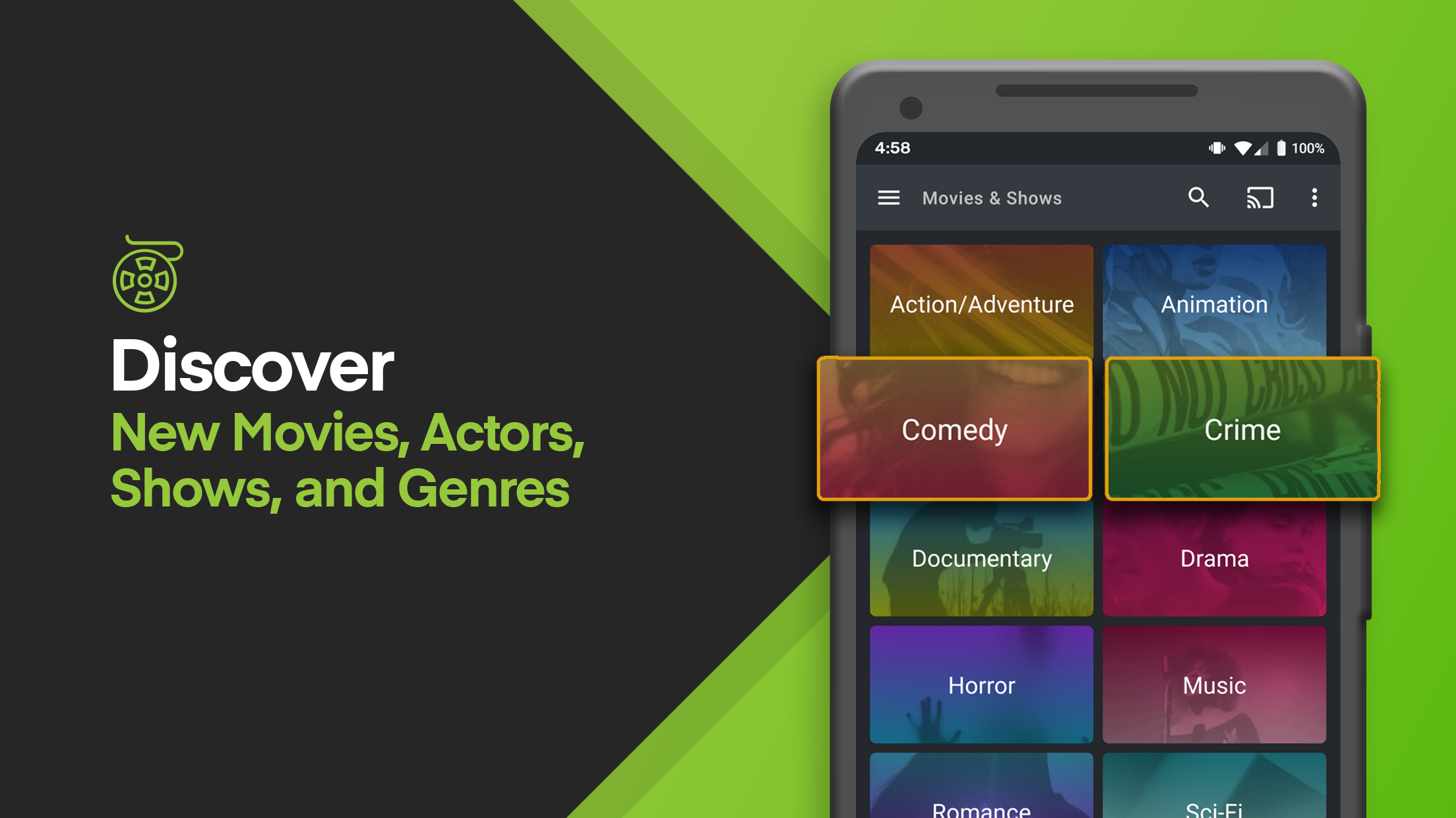 Android application Plex: Stream Movies & TV screenshort
