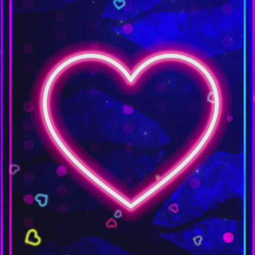 Neon Heart Live Wallpaper Download on Windows