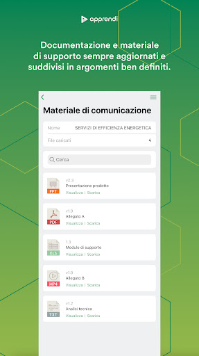 APPrendi - Plenitude Business Screen 3