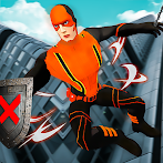 Super Iron Rope Hero Rescue 3D