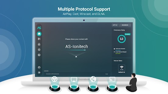 AirScreen - AirPlay & Cast لقطة شاشة