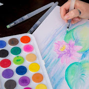 Watercolor painting tutorial