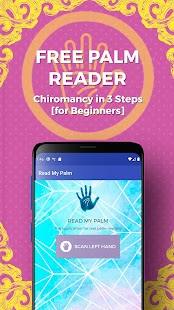Palm Reader Scanner. Hand Read Screenshot