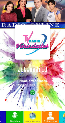 Android application TVRadio Variedades screenshort