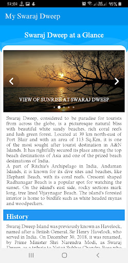 My Swaraj Dweep Screen 2