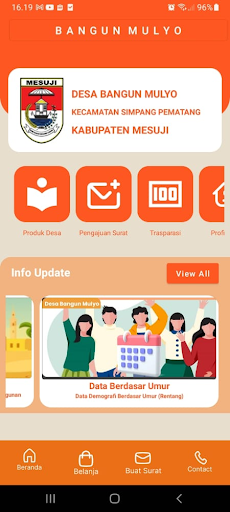 Desa Bangun Mulyo Screen 2