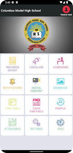 Columbus Model High School Screen 3