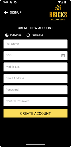 Bricks Accountants Screen 2