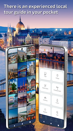 Android application Riga Travel Guide offline screenshort