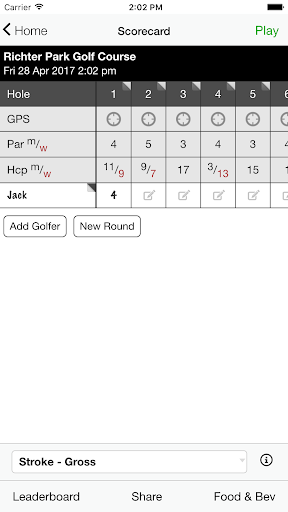 Richter Park Golf Course Screen 3
