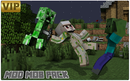 Mod Mob Pack Skin For Maps Minecraft PE 2021