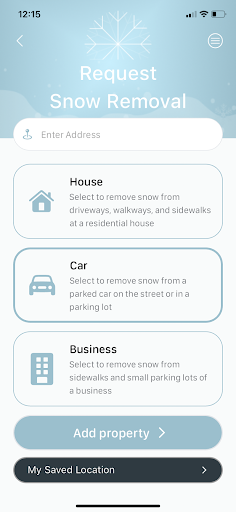 Shovler: Snow Removal OnDemand Screenshot 2 - AppWisp.com