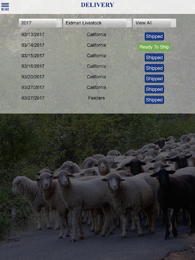Superior Farms Procurement Screen 2