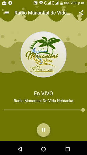 Radio Manantial de Vida Screen 2