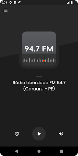 Android application Rádio Liberdade FM 94.7 screenshort