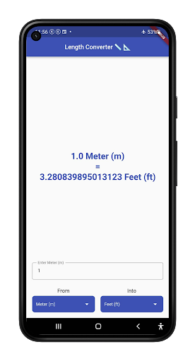 Length Converter Screen 3