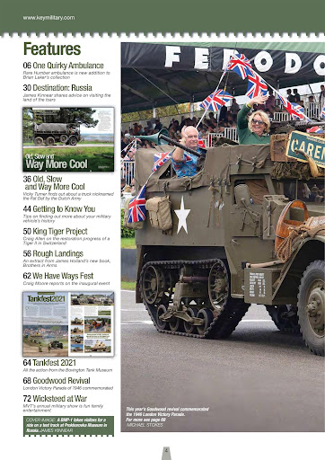 Classic Military Vehicle Magaz Screen 2