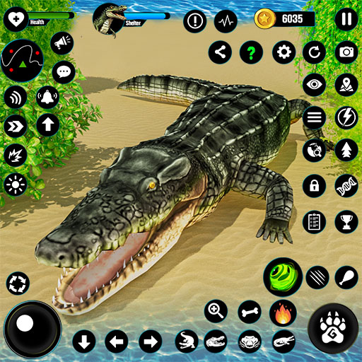 Crocodile Games: Hungry Animal  Icon