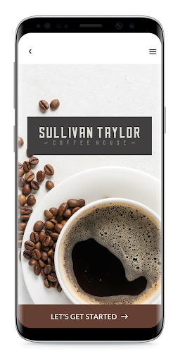 Android application Sullivan Taylor Coffee House screenshort