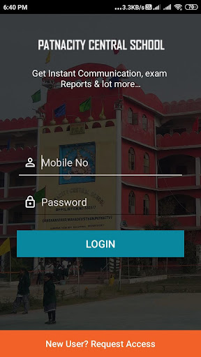 Android application Patna City Central School screenshort