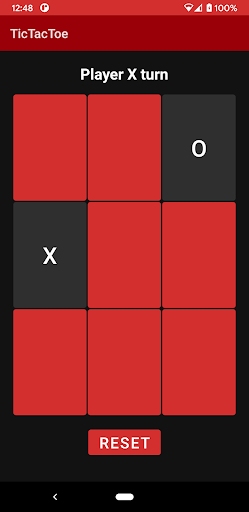 TicTacToe Screen 2
