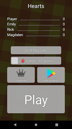 Hearts - card game - Screenshot 3