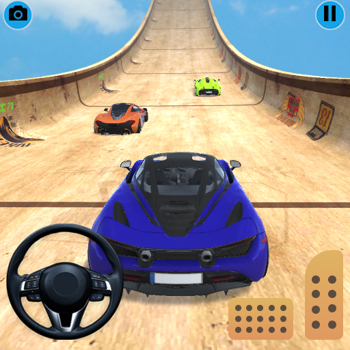 Mega Ramp Sky Drive Stunt Game logo
