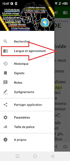 Fulfulde Dewtere Screen 3