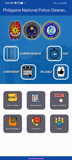 Police Clearance Guide Screen 2