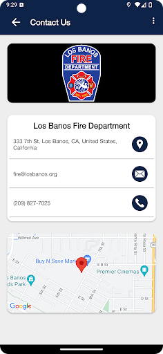 Los Banos Fire Department Screen 3