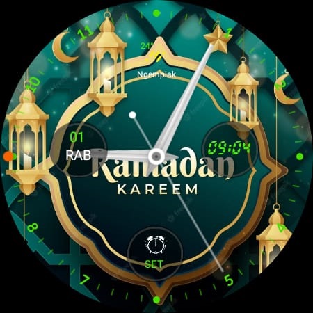 Ramadhan Watch Face Analog L33