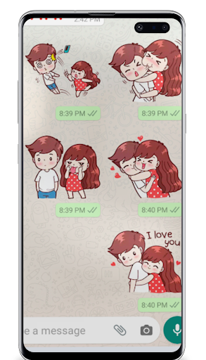 Love Story Stickers - WASticke