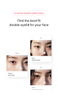 screenshot of beMe - Double Eyelid Preview