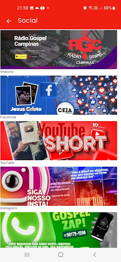 Rádio Gospel Campinas BGS Screen 2