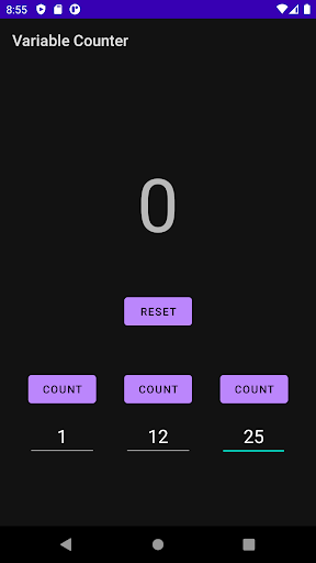 variable counter Screen 3