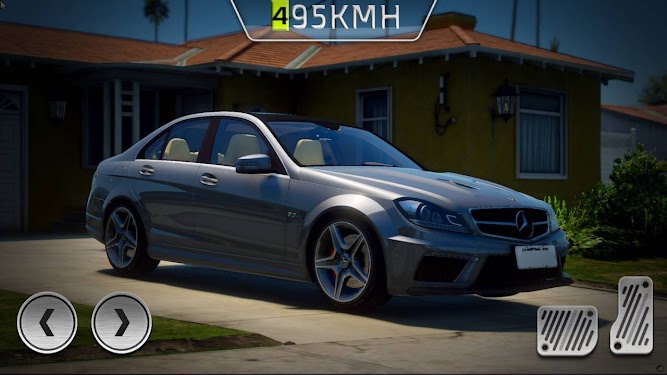 #1. City Mercedes C63 AMG Drive (Android) By: Speed Brothers Games