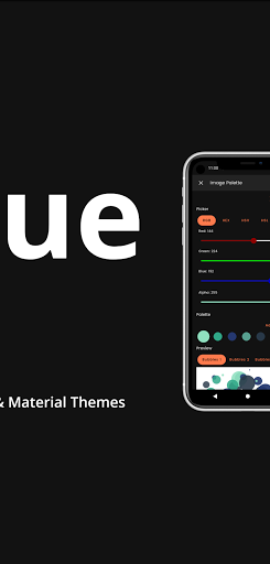 Hue - Create/Extract Palettes Screen 3