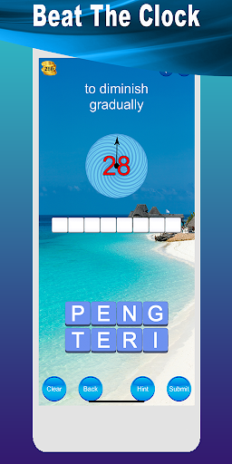 Word Scramble Vocabulary Game Screen 2